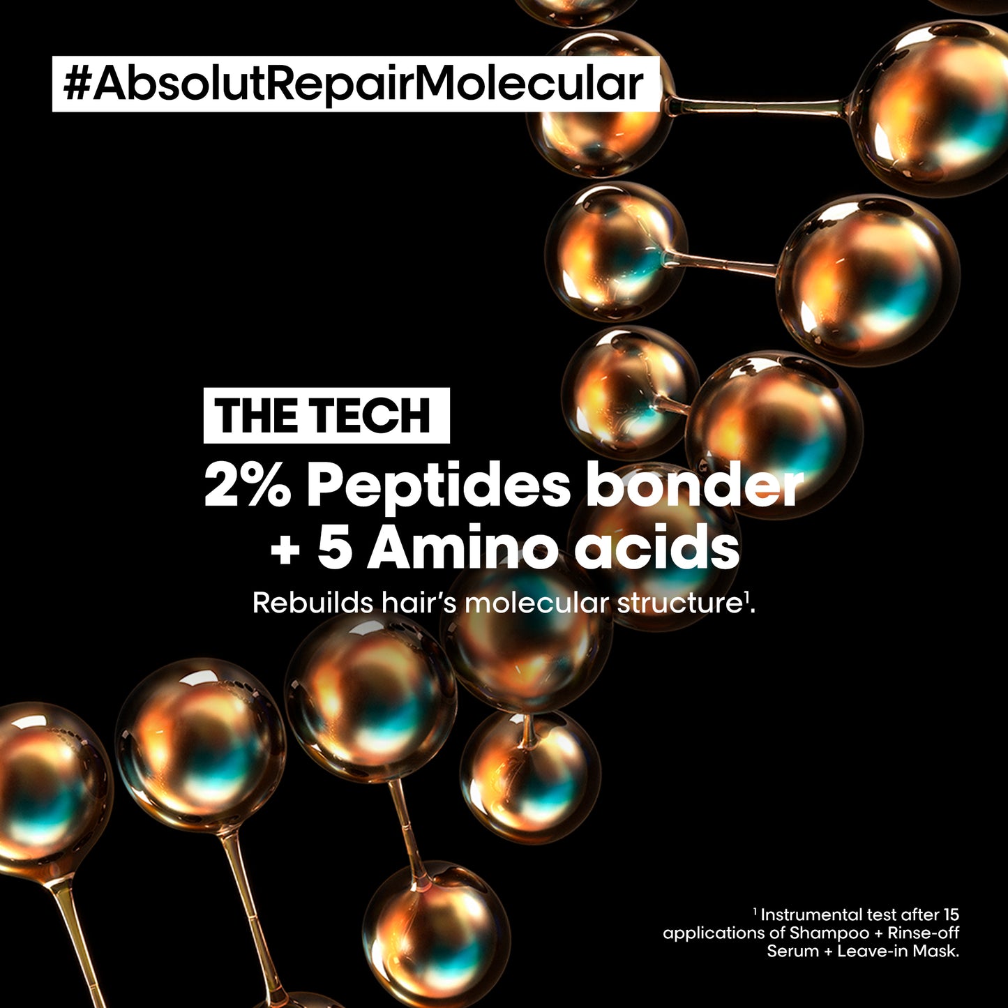 L'Oreal Professionnel Absolut Repair Molecular Repairing Leave-in Mask 100ml