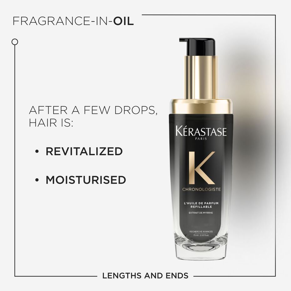 Kerastase Paris Chronologiste L'Huile De Parfum Refillable Bottle Hair Oil 75ml
