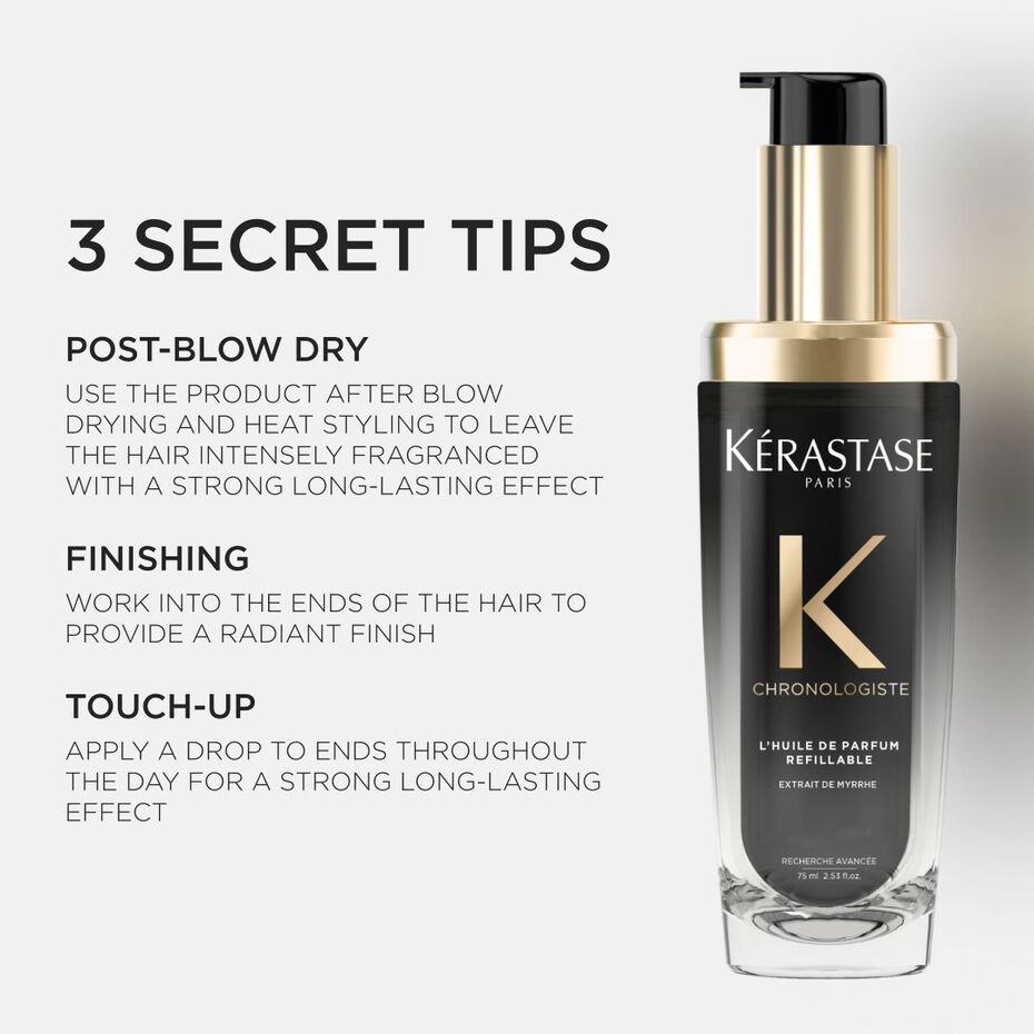 Kerastase Paris Chronologiste L'Huile De Parfum Refillable Bottle Hair Oil 75ml