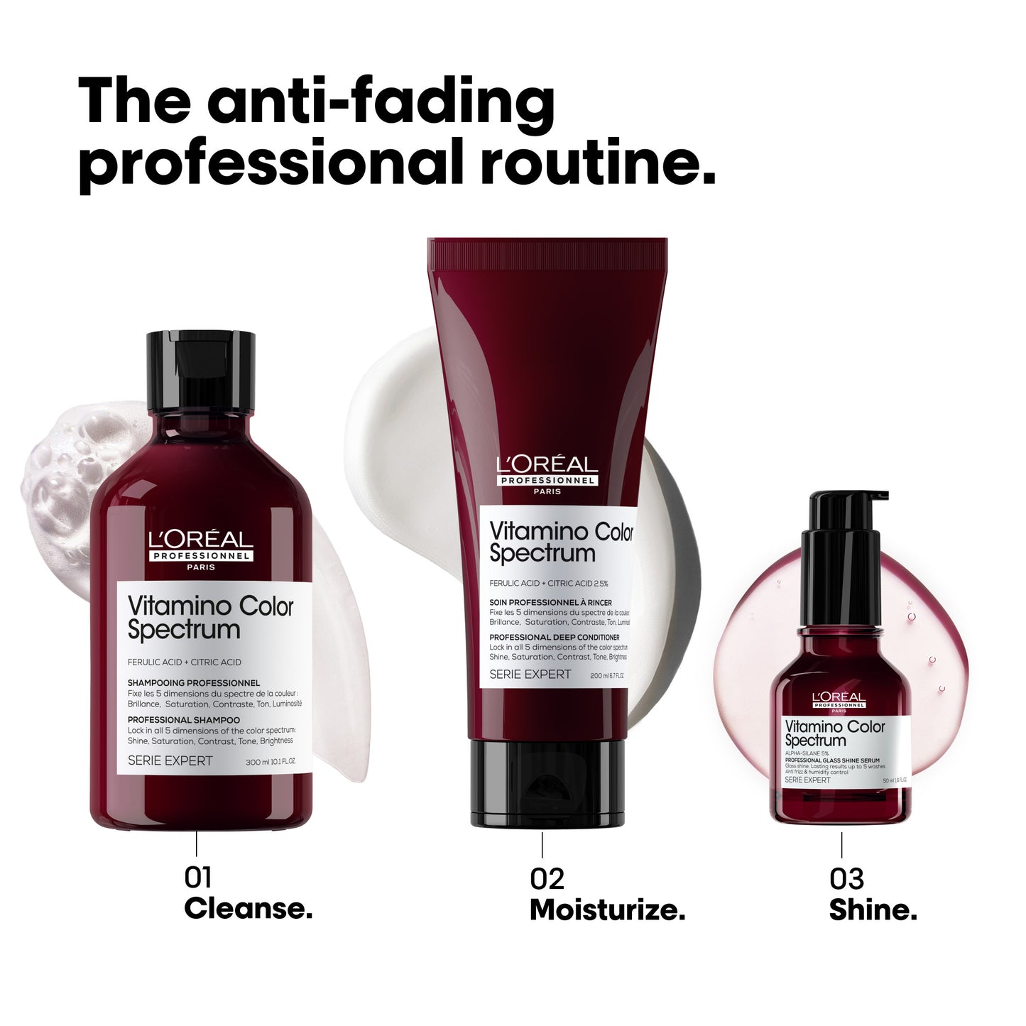 L'Oréal Professionnel Vitamino Color Spectrum Caring Shampoo - 500ml