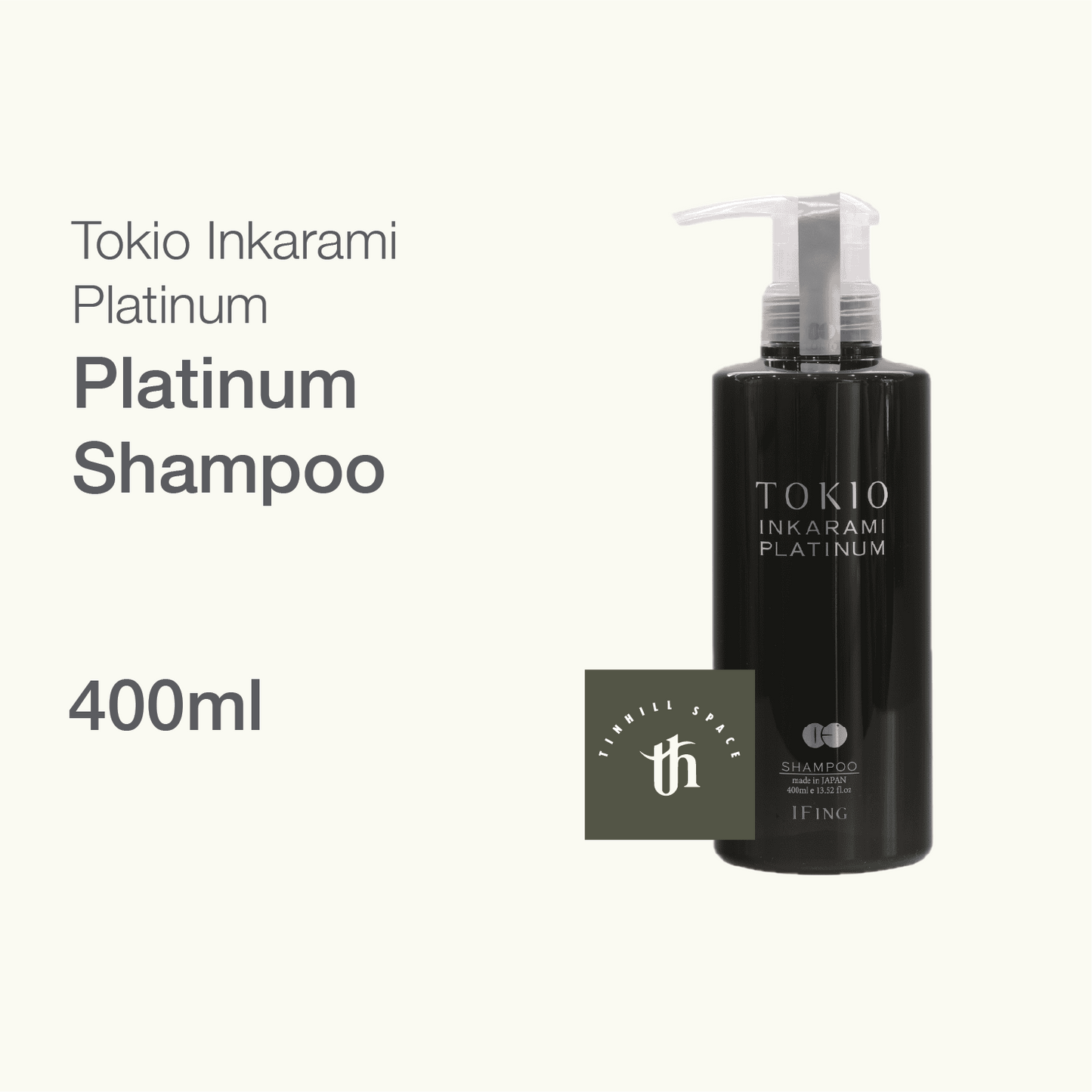 TOKIO IE Platinum Inkarami Platinum Shampoo - 400ml