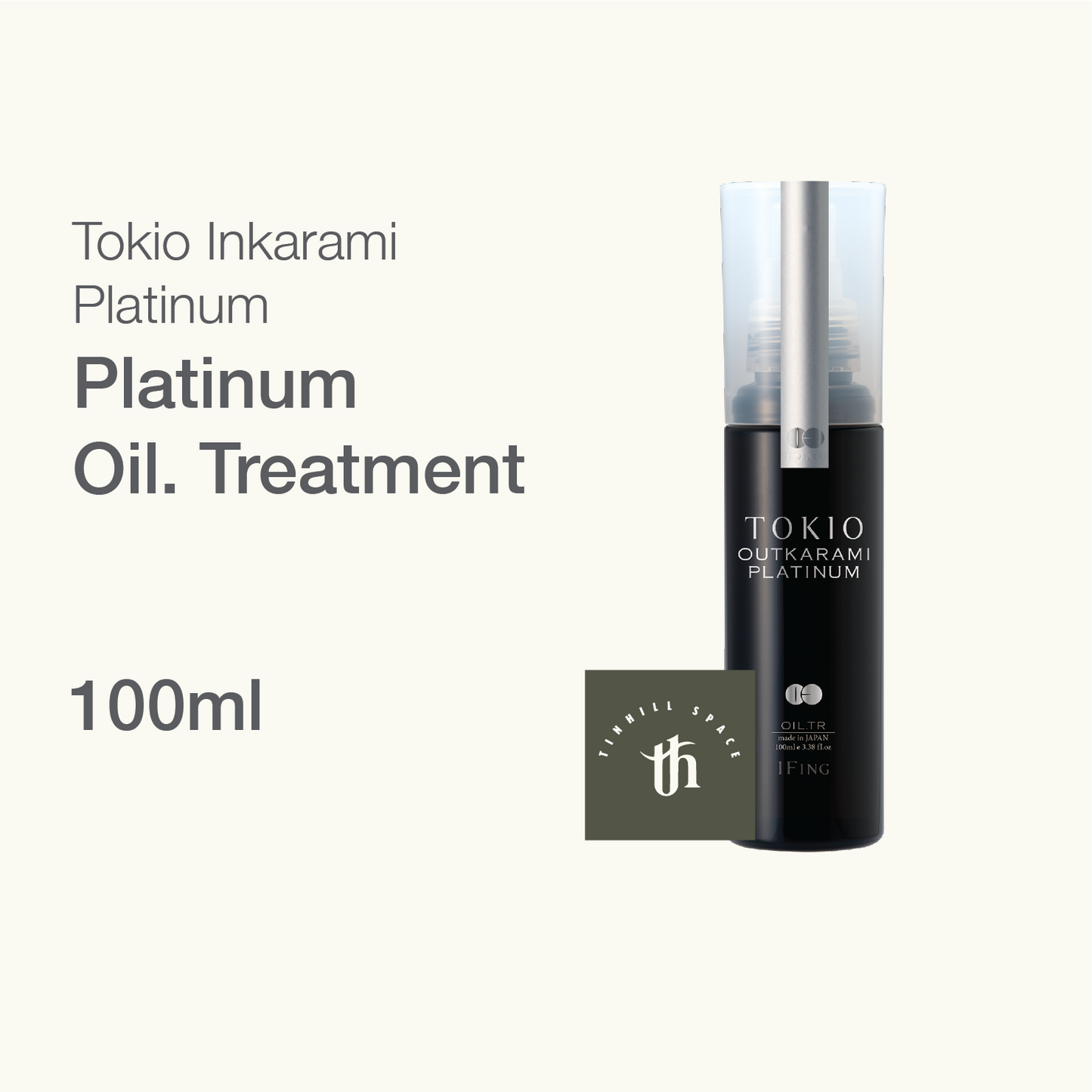 TOKIO IE Platinum Outkarami Platinum Oil. Treatment 100ml