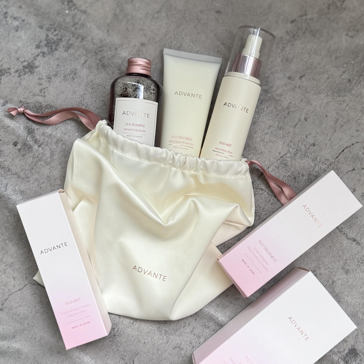 Advante Duo Festive Set (Shampoo 200ml + Treatment 100g + Mist 100ml)