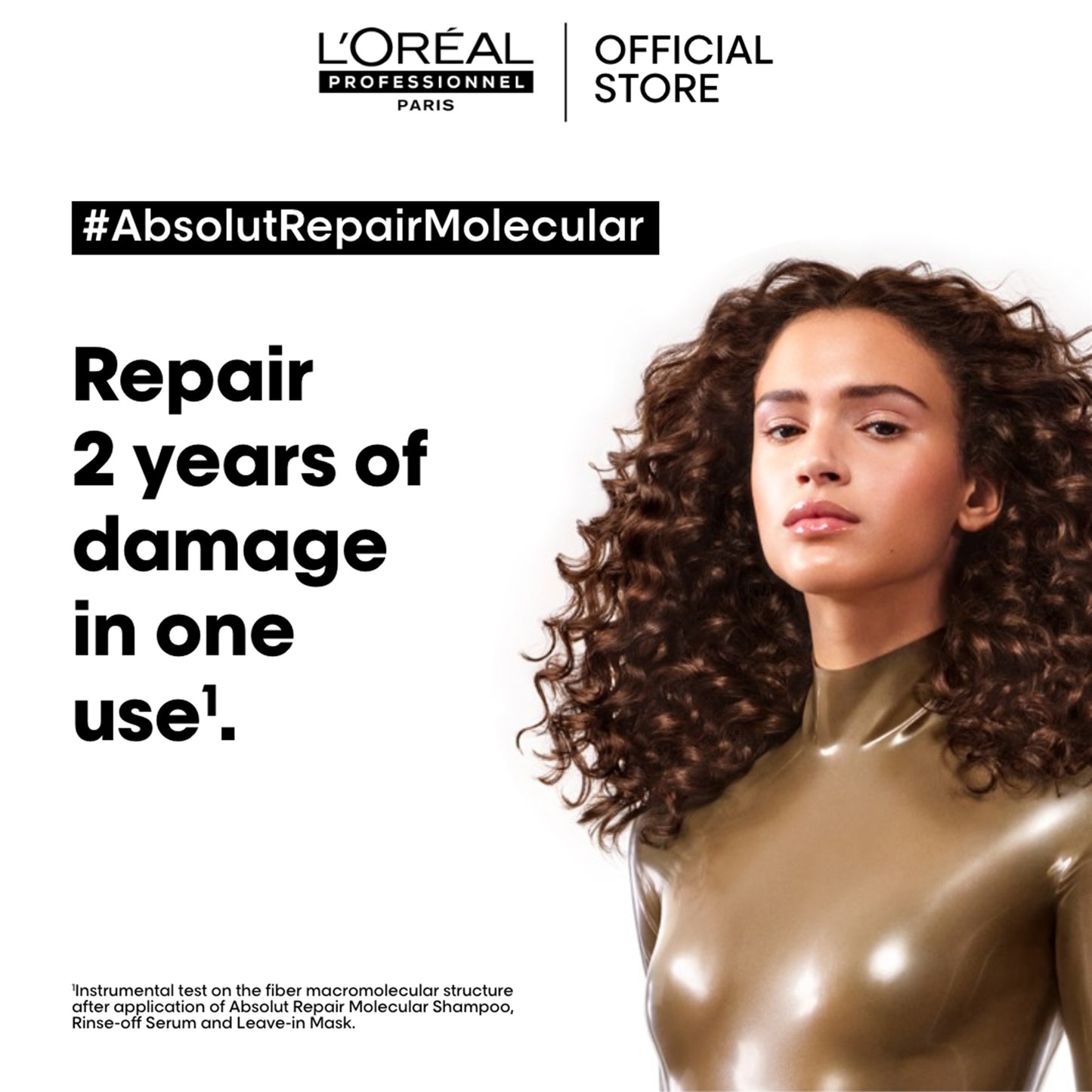L’Oréal Professionnel Absolut Repair Molecular Rinse-Off Mask - 250ml