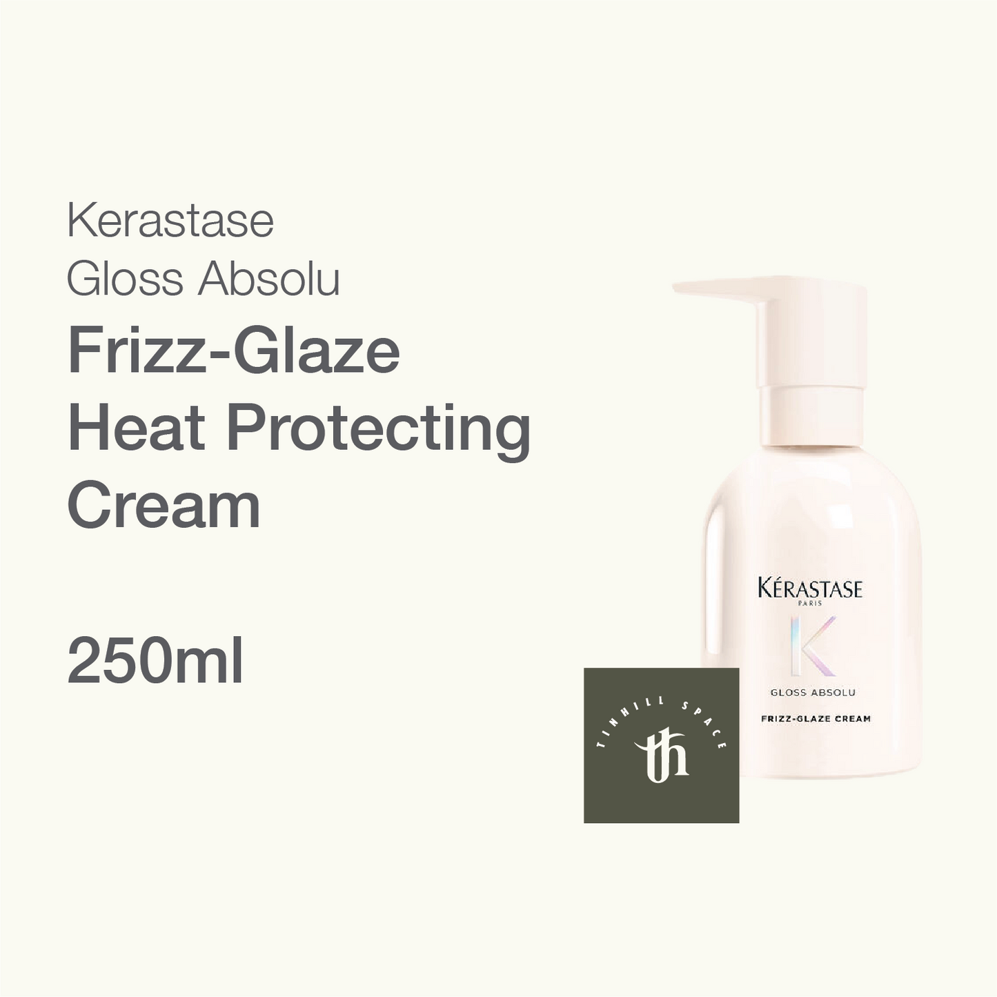 Kerastase Gloss Absolu Frizz-Glaze Heat Protecting Cream 250ml