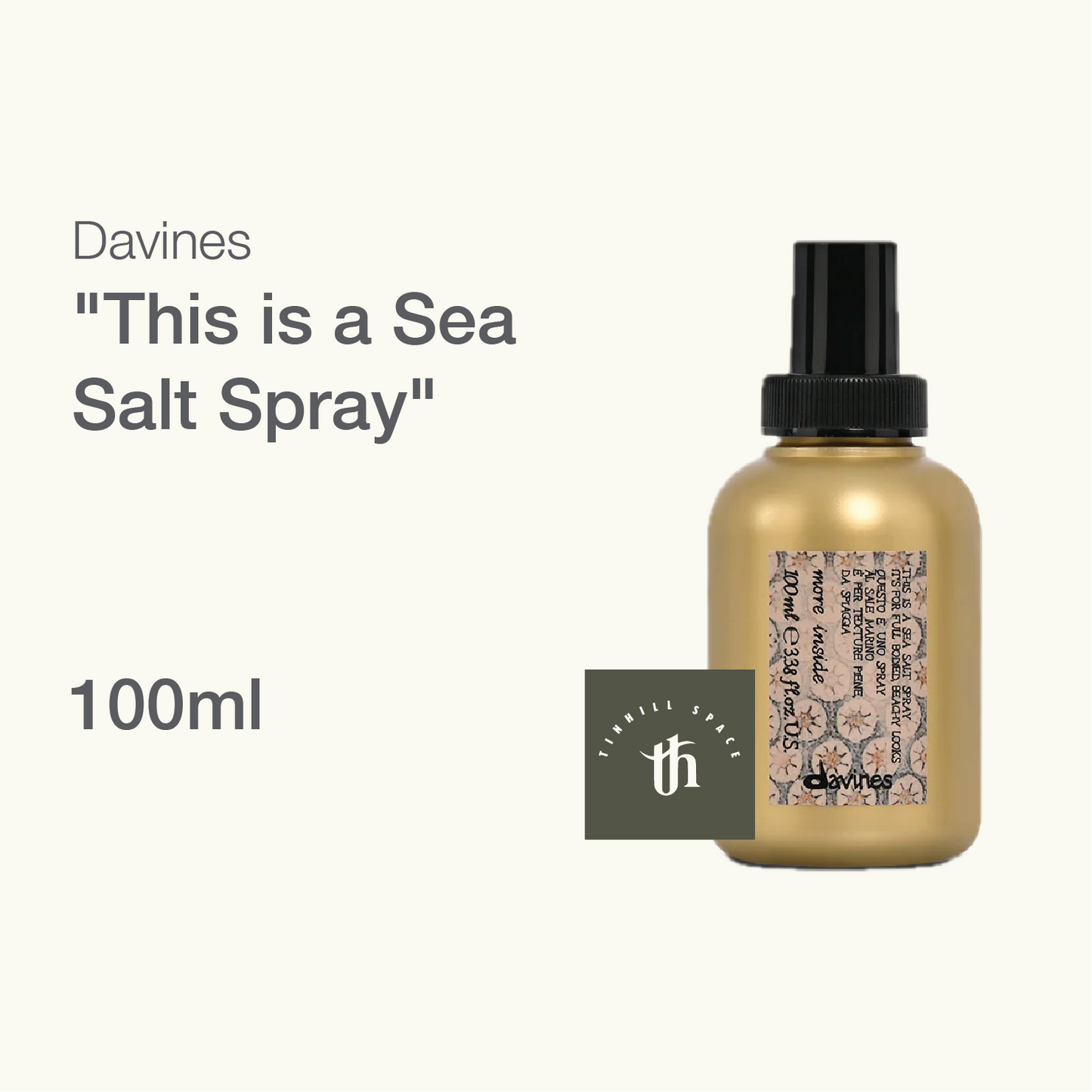 Davines This Is A Sea Salt Spray - 100ml