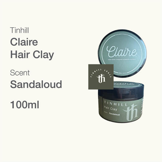 Tinhill Claire Hair Clay Sandaloud 100ml