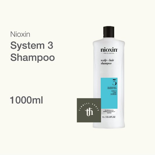 Nioxin System 3 Cleanser Shampoo 1000ml / 1L