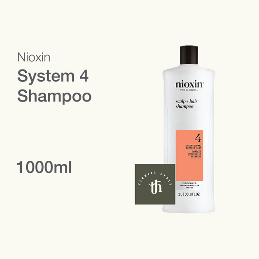 Nioxin System 4 Cleanser Shampoo 1000ml / 1L
