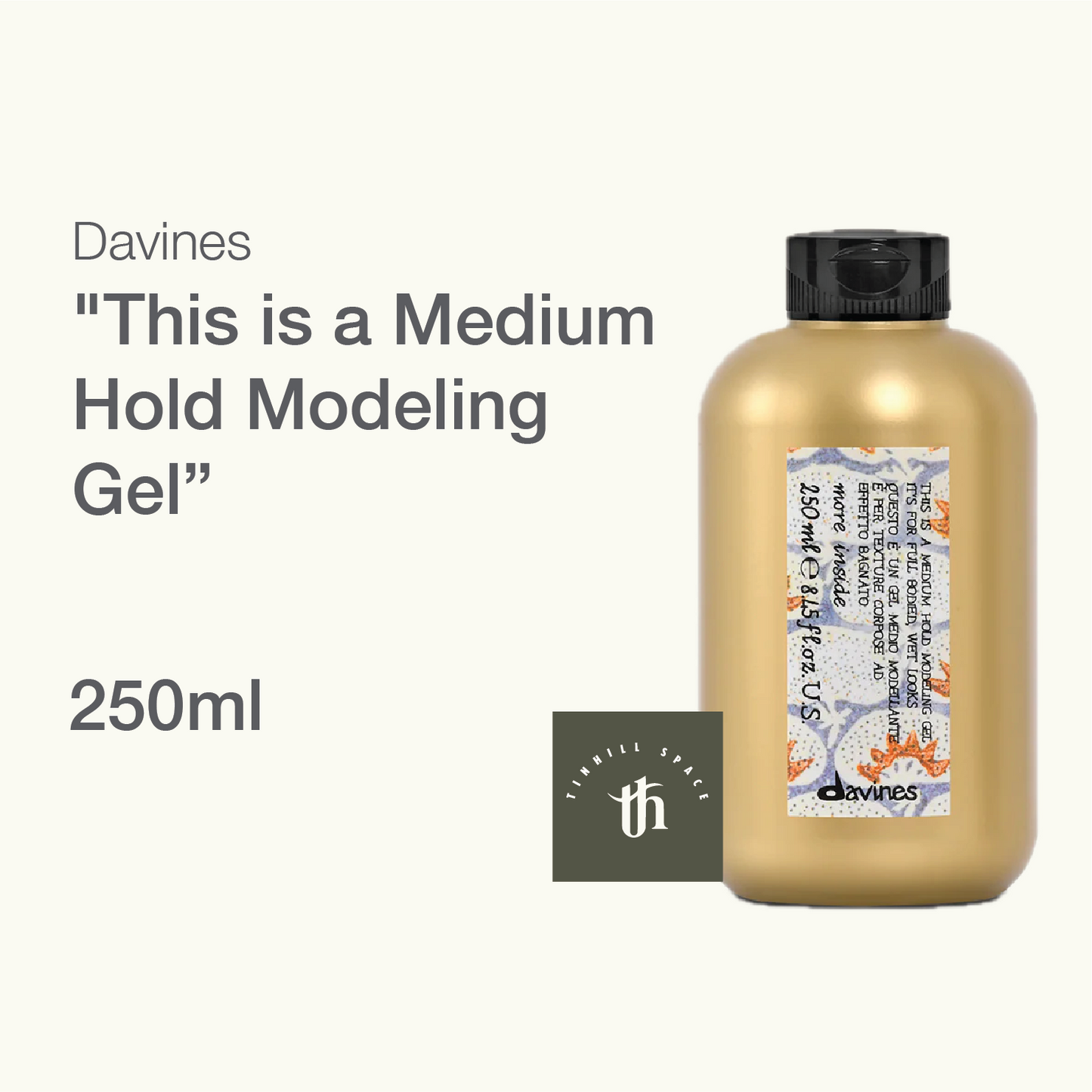 Davines This Is A Medium Hold Modeling Gel - 250ml
