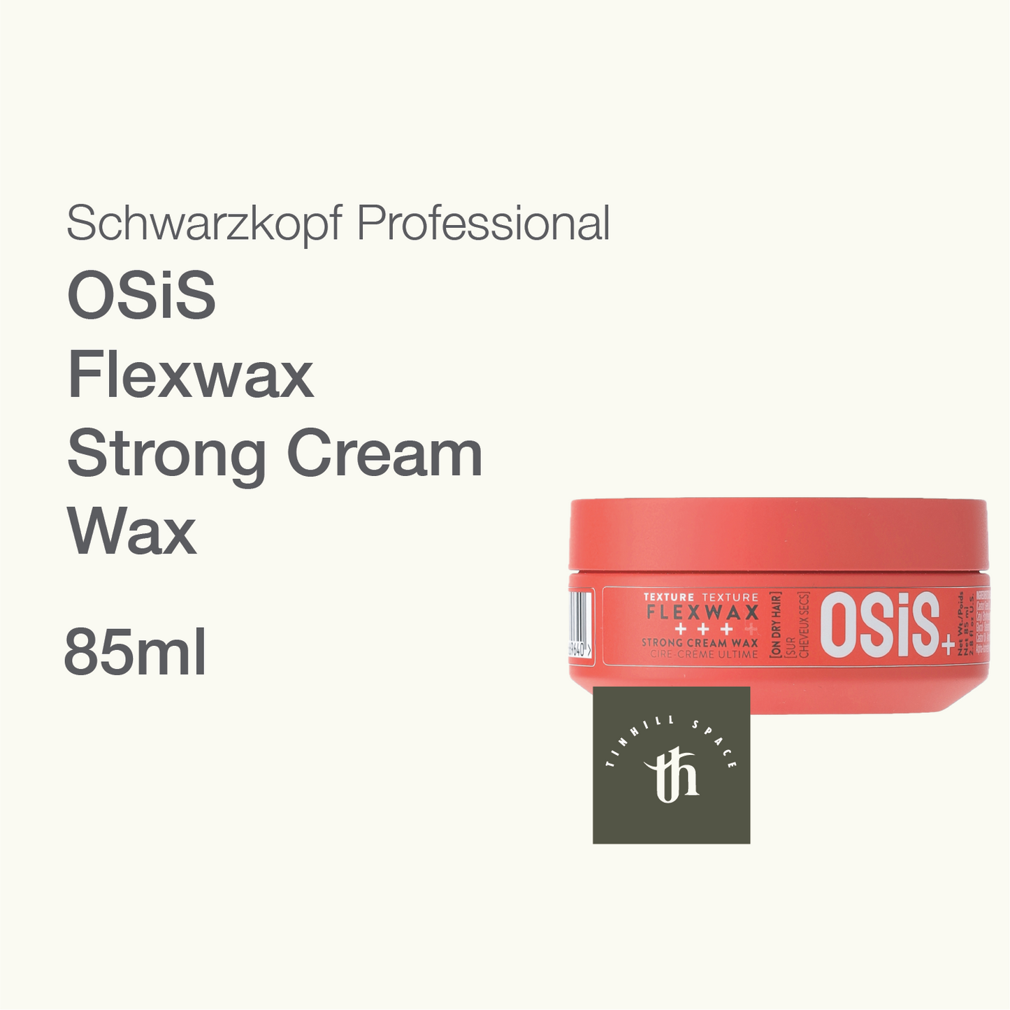 Schwarzkopf Professional OSiS Flexwax Strong Cream Wax - 85ml