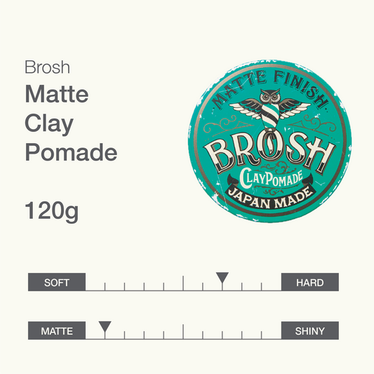 BROSH Matte Clay Pomade - 120g