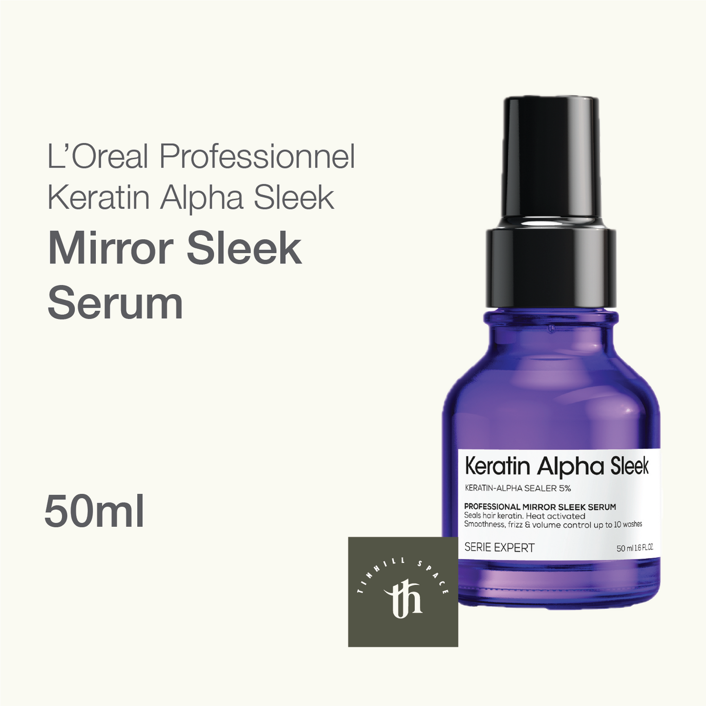 L’Oréal Professionnel Keratin Alpha Sleek Mirror Sleek Serum - 50ml