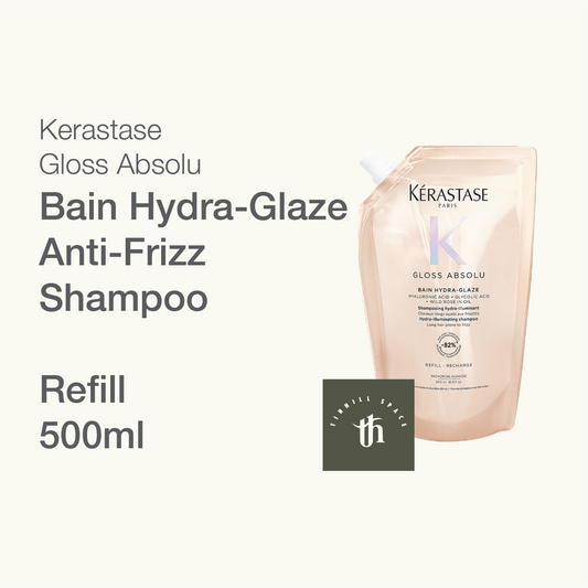 Kérastase Gloss Absolu Bain Hydra-Glaze Anti-Frizz Shampoo - Refill 500ml