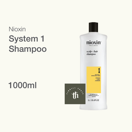 Nioxin System 1 Scalp Cleanser Shampoo 1000ml / 1L