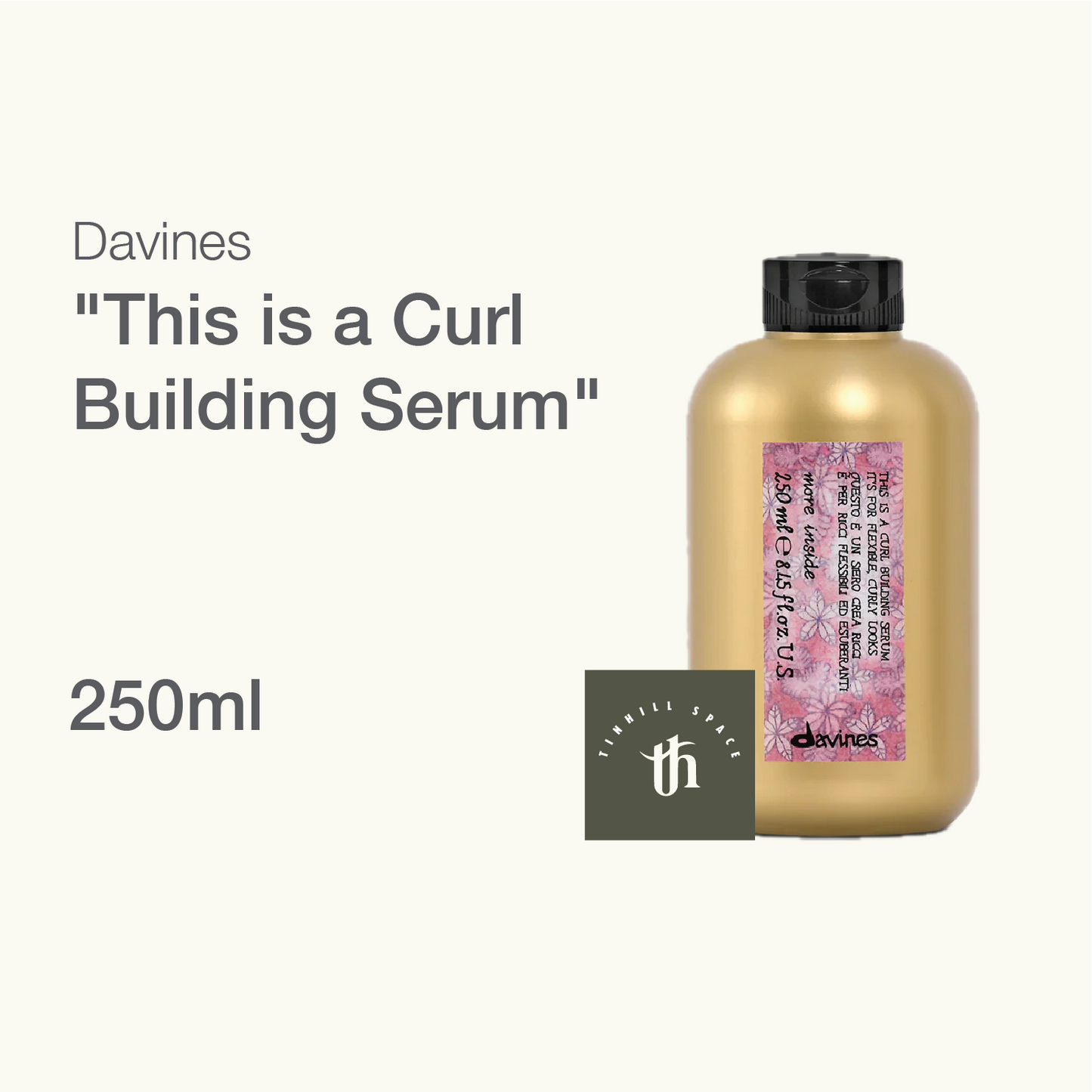 Davines "This is a Curl Building Serum" - 250ml