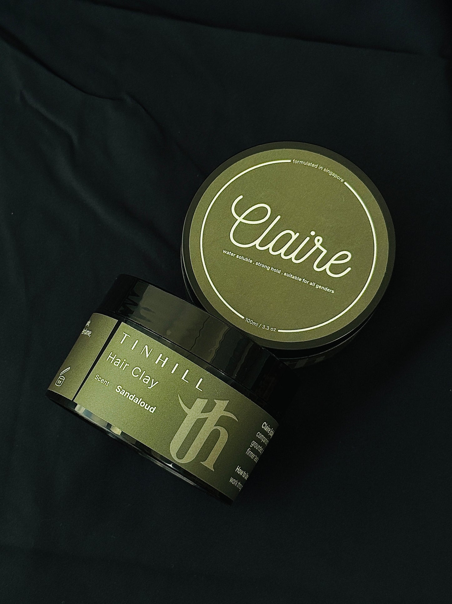 Tinhill Claire Hair Clay Sandaloud 100ml