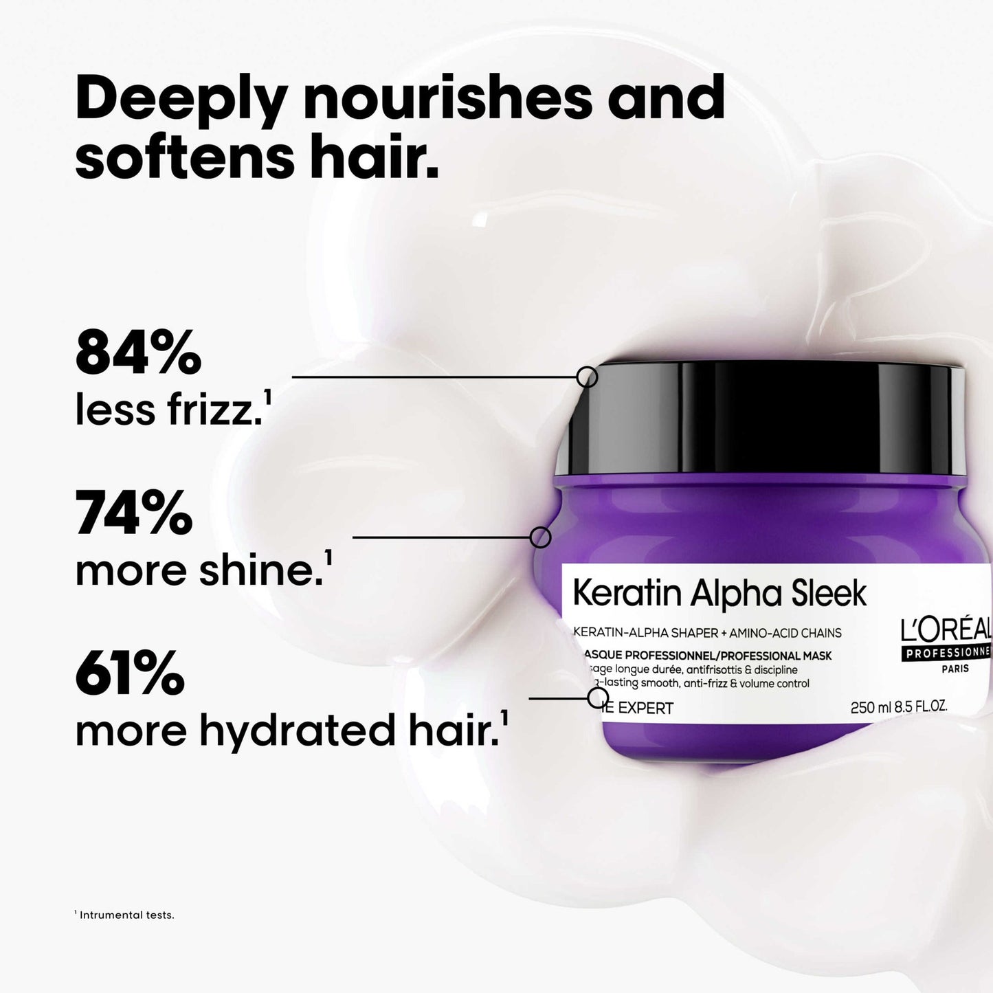 L’Oréal Professionnel Keratin Alpha Sleek Mask - 250ml
