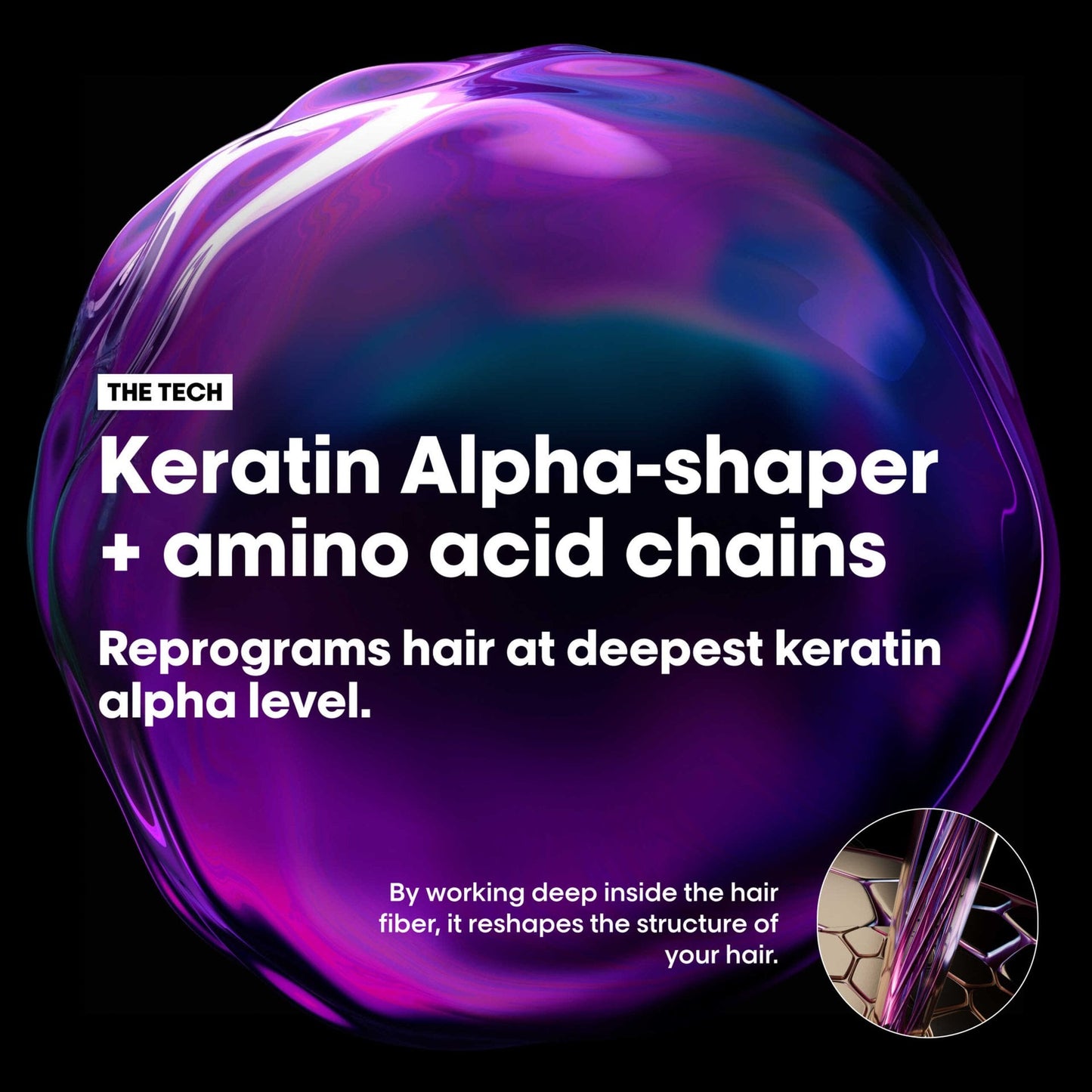 L’Oréal Professionnel Keratin Alpha Sleek Mirror Sleek Serum - 50ml