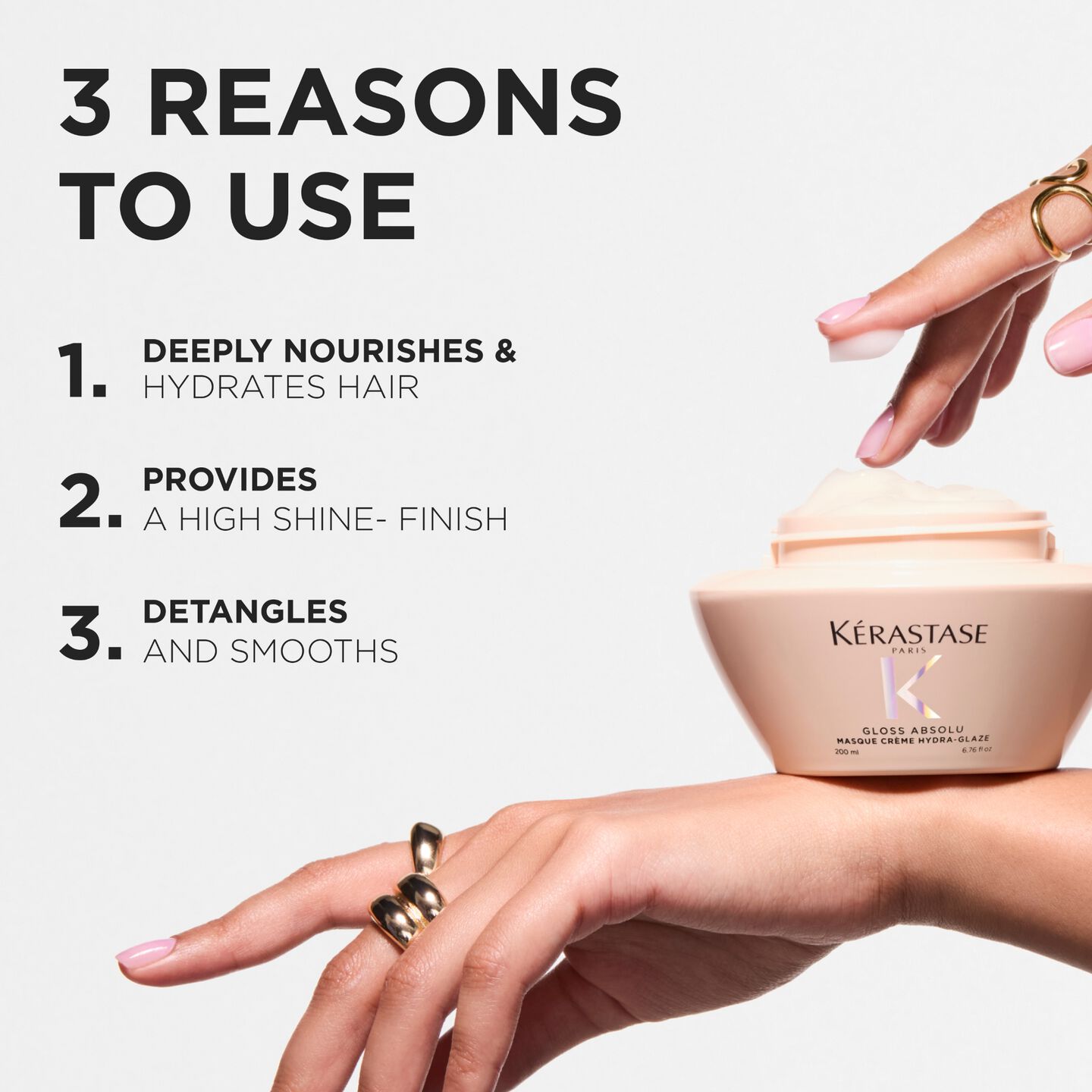 Kérastase Gloss Absolu Masque Crème - 200ml