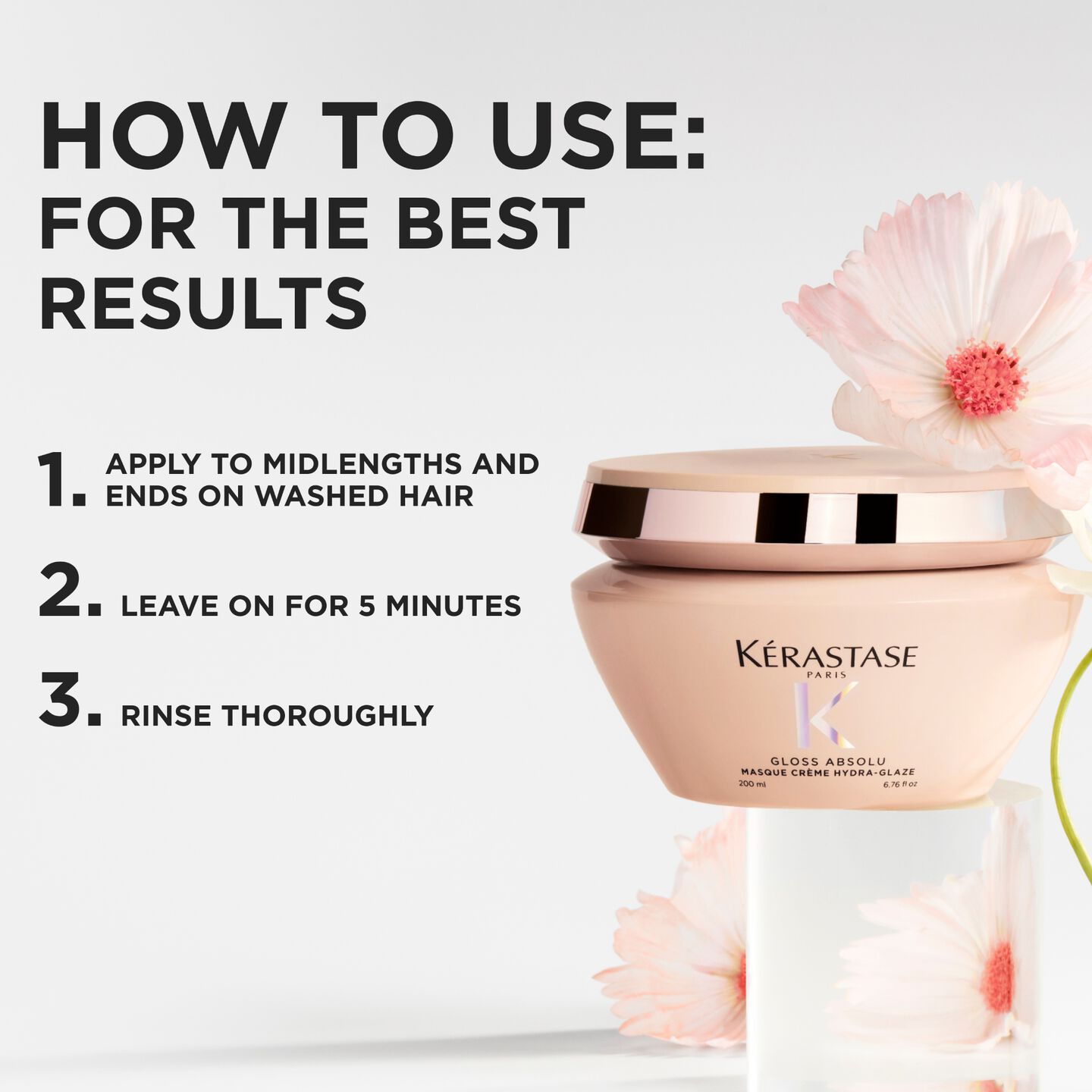 Kérastase Gloss Absolu Masque Crème - 200ml